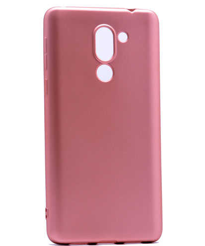 Huawei GR5 2017 Honor 6x Kılıf Zore Premier Silikon Kapak Rose Gold