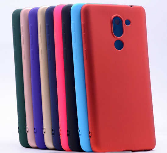 Huawei GR5 2017 Honor 6x Kılıf Zore Premier Silikon Kapak Mavi