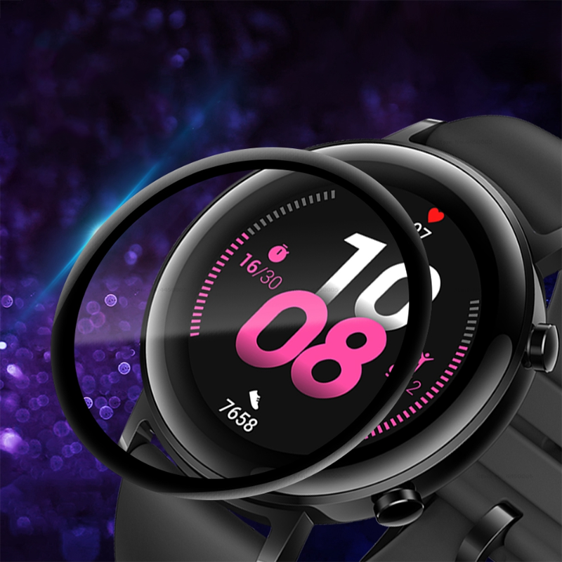 Huawei GT 2E 46mm Vitality PMMA Pet Saat Ekran Koruyucu Siyah