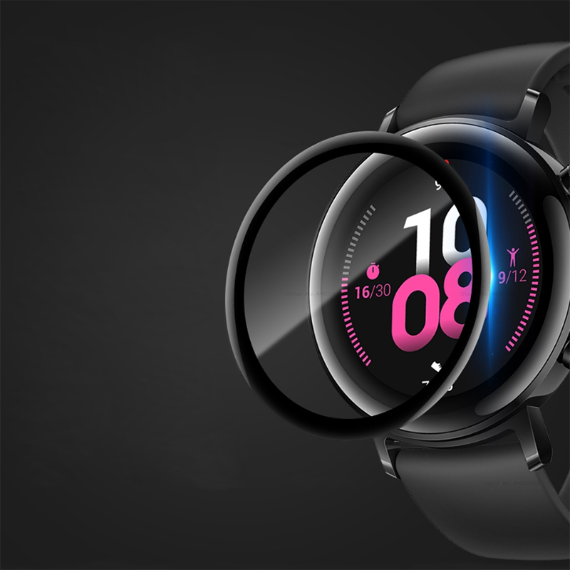 Huawei GT 2E 46mm Vitality PMMA Pet Saat Ekran Koruyucu Siyah