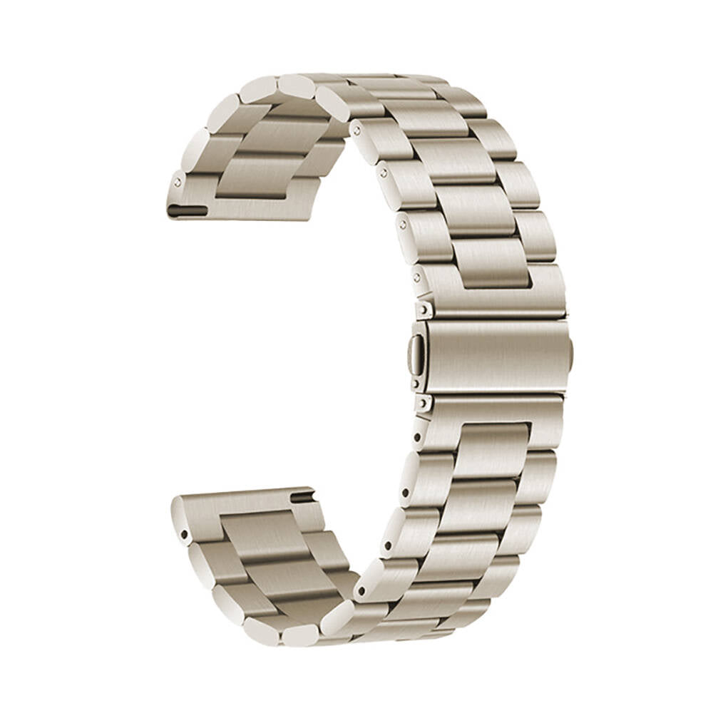Huawei GT2 42mm Zore Band-04 20mm Metal Kordon Starlight