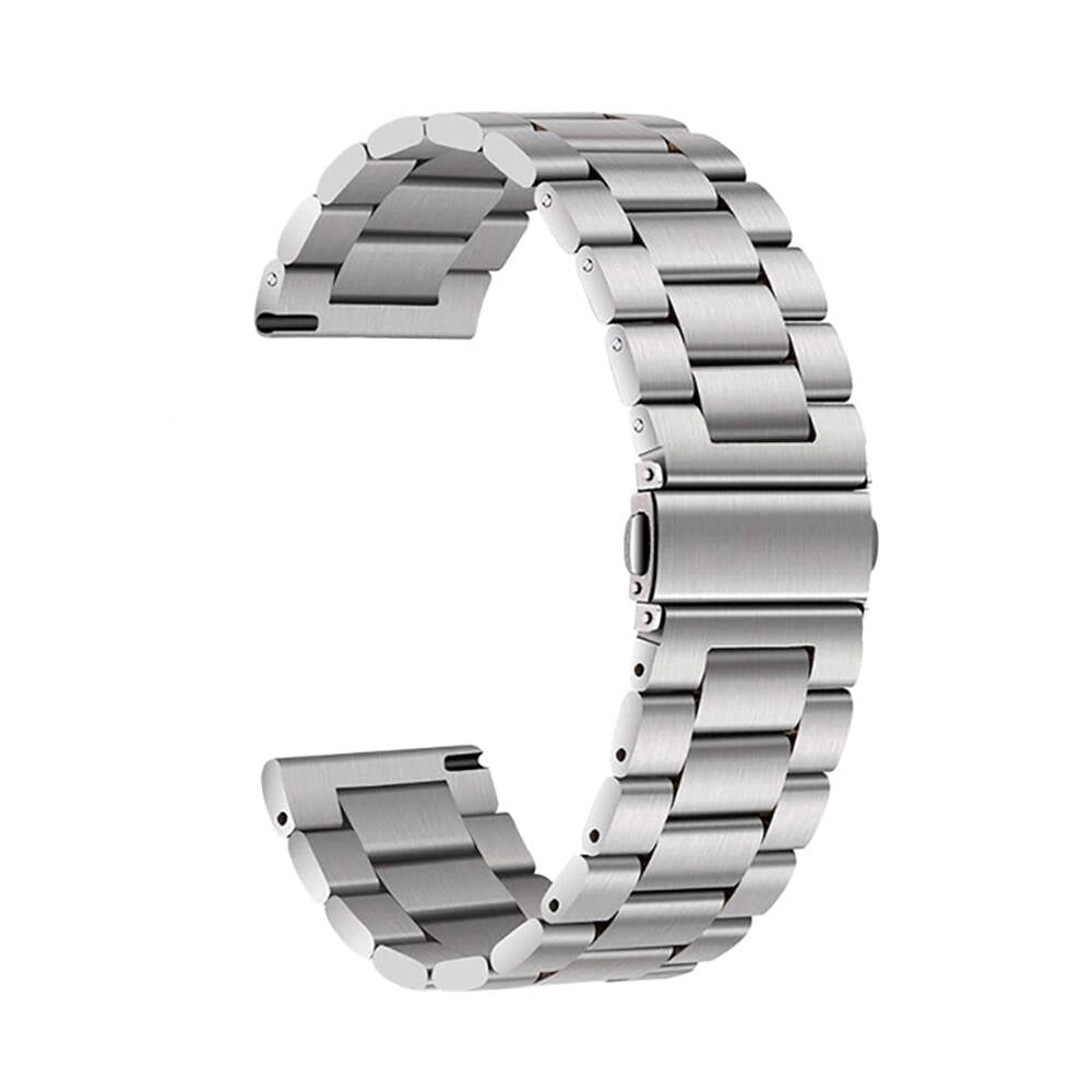 Huawei GT2 42mm Zore Band-04 20mm Metal Kordon Rose Gold