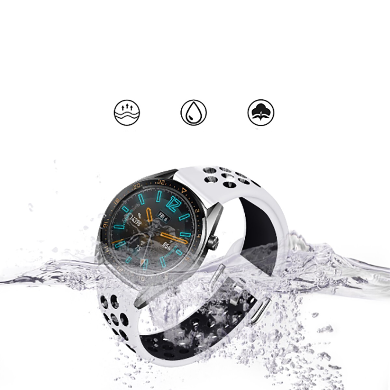 Huawei GT2 46mm KRD-10 22mm Silikon Kordon NO9