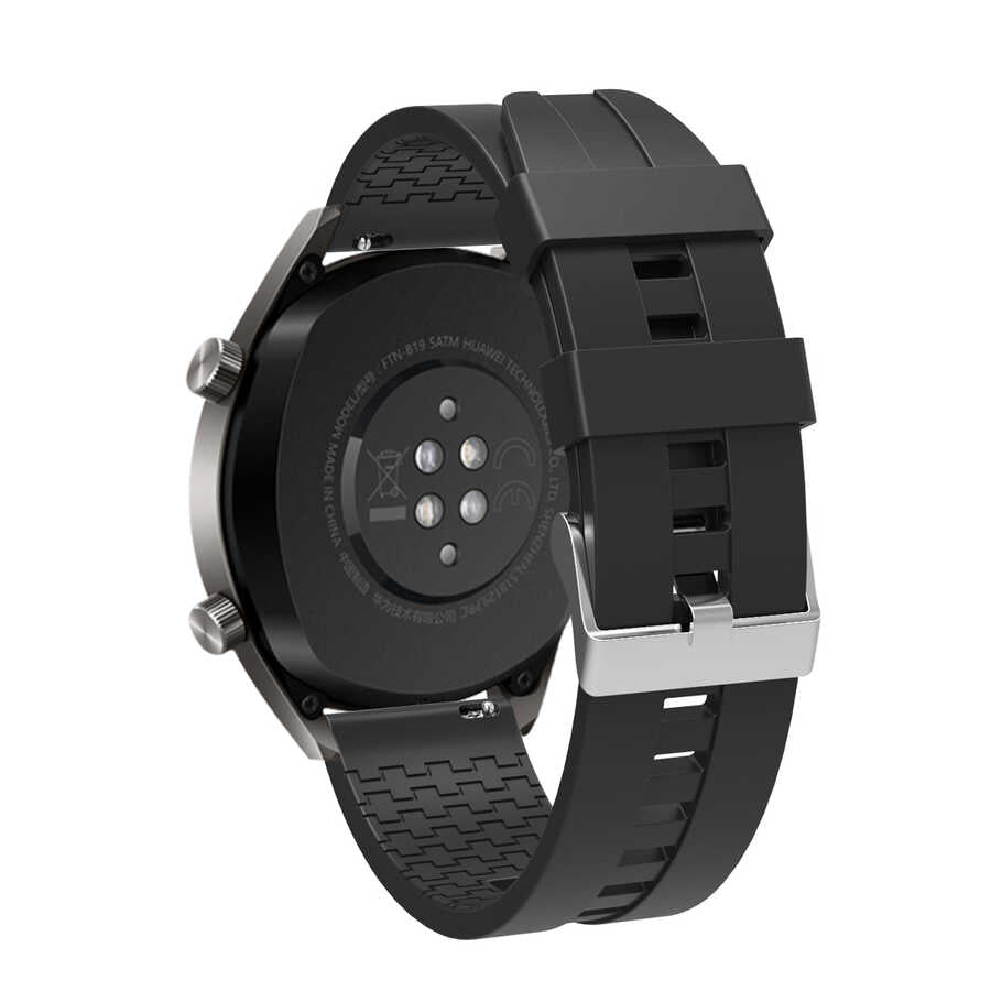 Huawei GT2 46mm KRD-23 22mm Silikon Kordon Lacivert