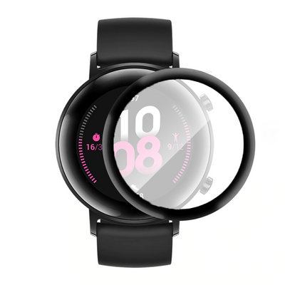 Huawei GT2 46mm Zore Eko PMMA Pet Saat Ekran Koruyucu Siyah