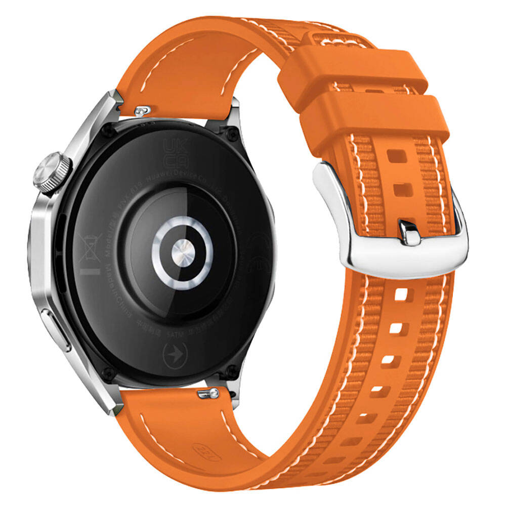 Huawei GT2 46mm Zore KRD-102 22mm Silikon Kordon Mavi