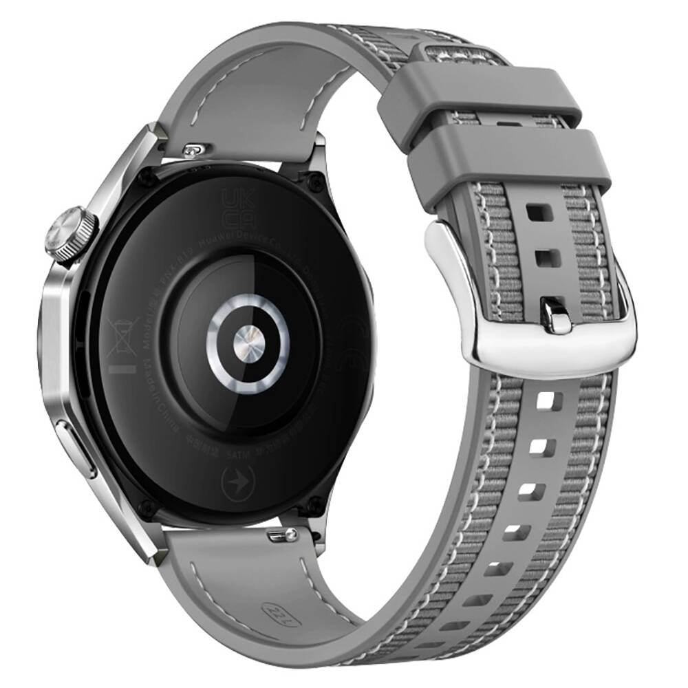 Huawei GT2 46mm Zore KRD-102 22mm Silikon Kordon Mavi