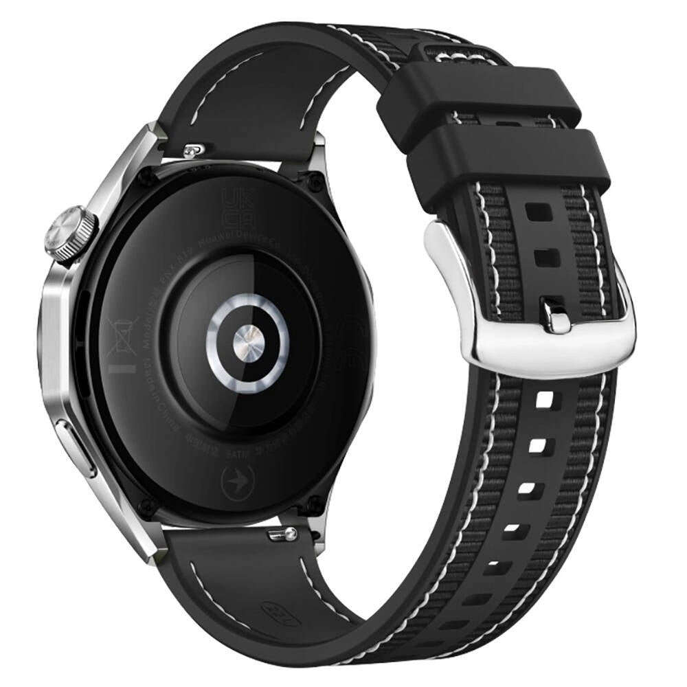 Huawei GT2 46mm Zore KRD-102 22mm Silikon Kordon Mavi