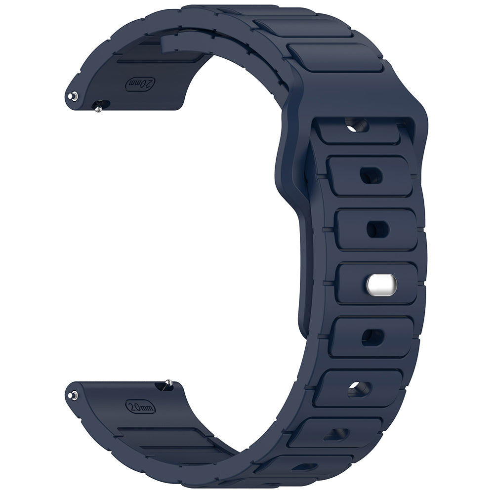 Huawei GT2 46mm Zore KRD-132 22mm Silikon Kordon Strap Kayış Koyu Yeşil