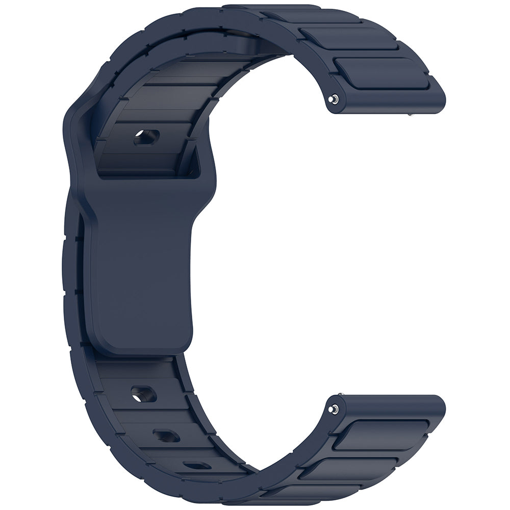 Huawei GT2 46mm Zore KRD-132 22mm Silikon Kordon Strap Kayış Mavi