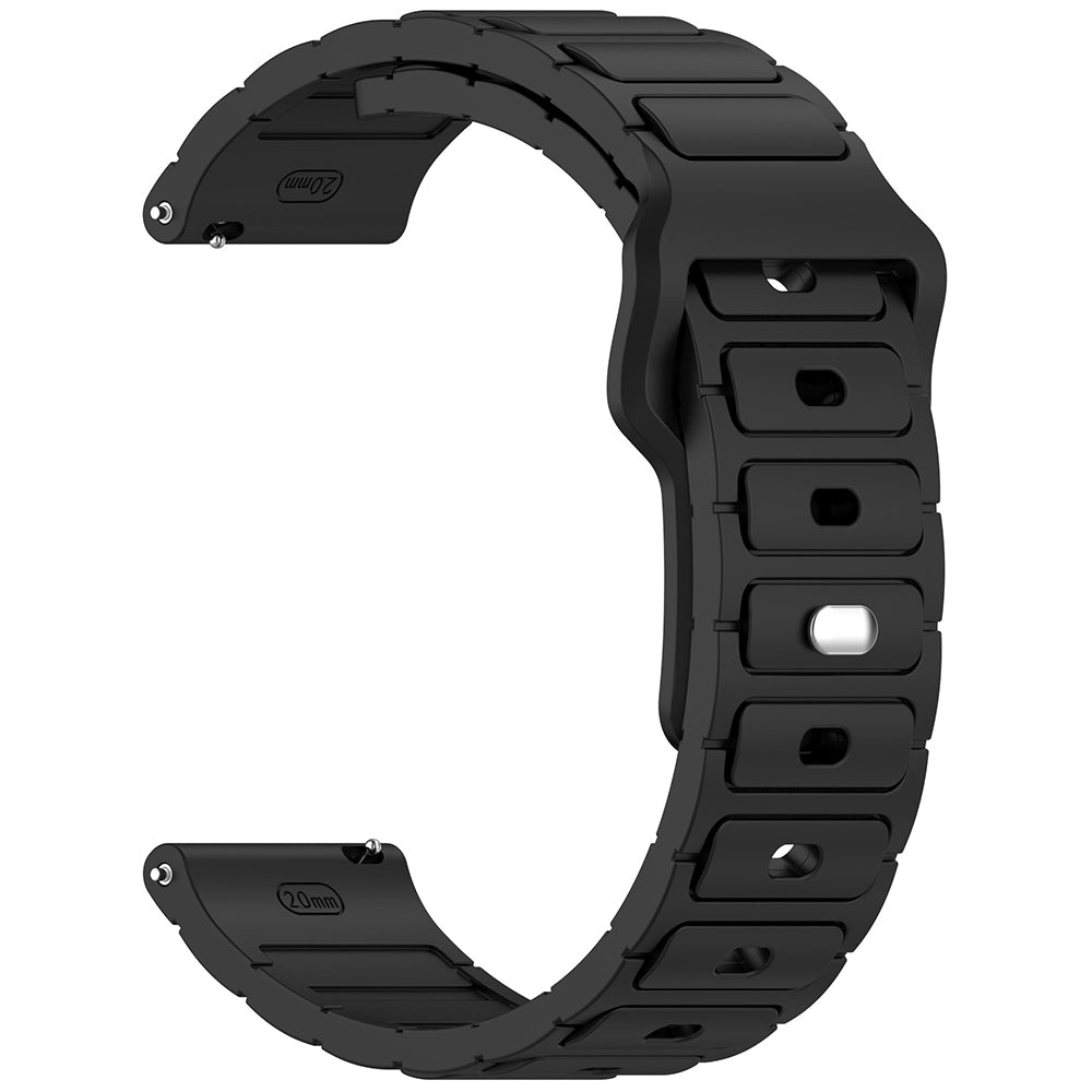 Huawei GT2 46mm Zore KRD-132 22mm Silikon Kordon Strap Kayış Midnight