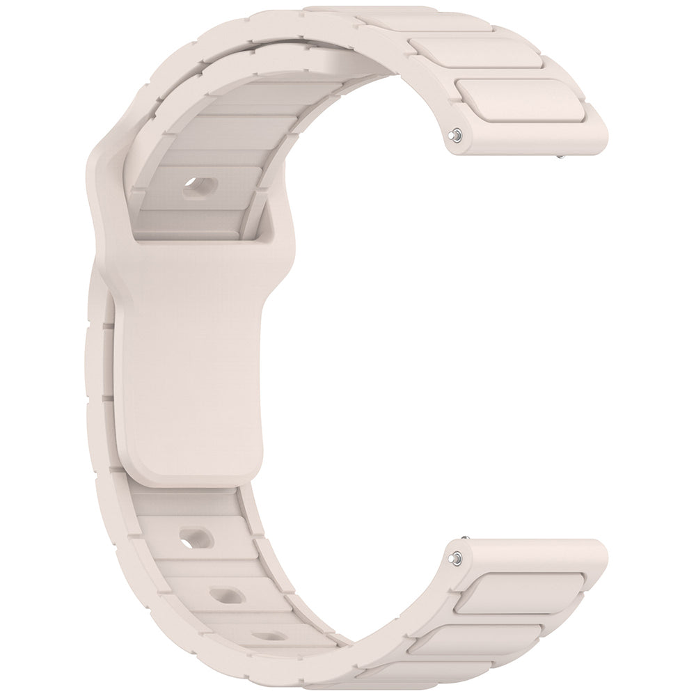 Huawei GT2 46mm Zore KRD-132 22mm Silikon Kordon Strap Kayış Beyaz