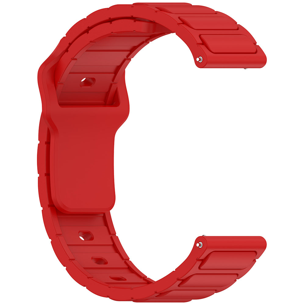 Huawei GT2 46mm Zore KRD-132 22mm Silikon Kordon Strap Kayış Mavi