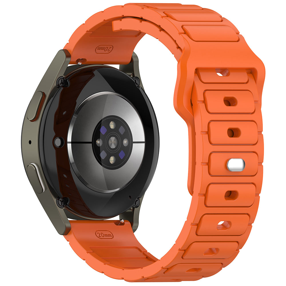 Huawei GT2 46mm Zore KRD-132 22mm Silikon Kordon Strap Kayış Turuncu