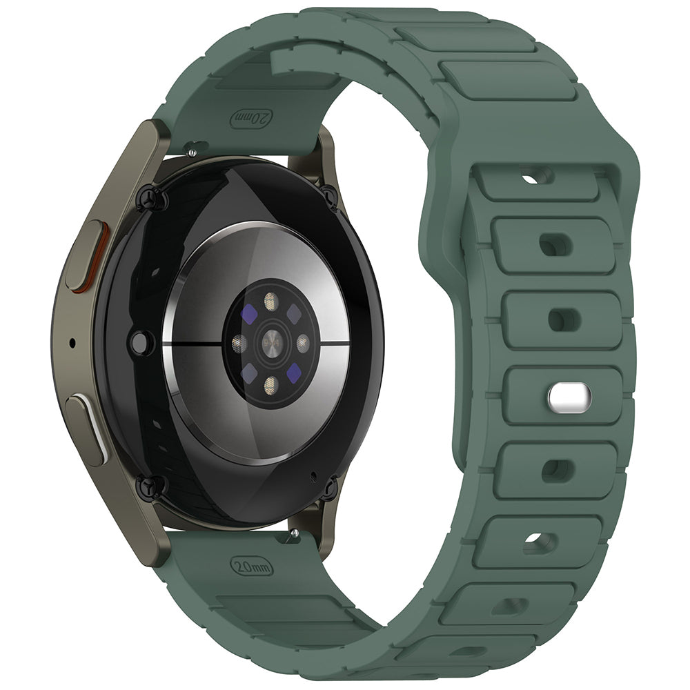 Huawei GT2 46mm Zore KRD-132 22mm Silikon Kordon Strap Kayış Koyu Yeşil
