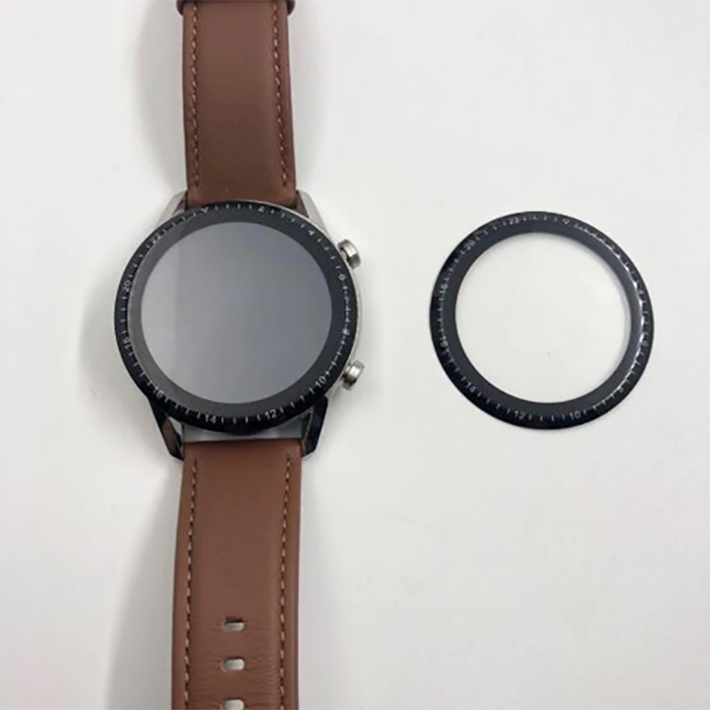 Huawei GT2 46mm Zore PMMA Pet Saat Ekran Koruyucu Siyah