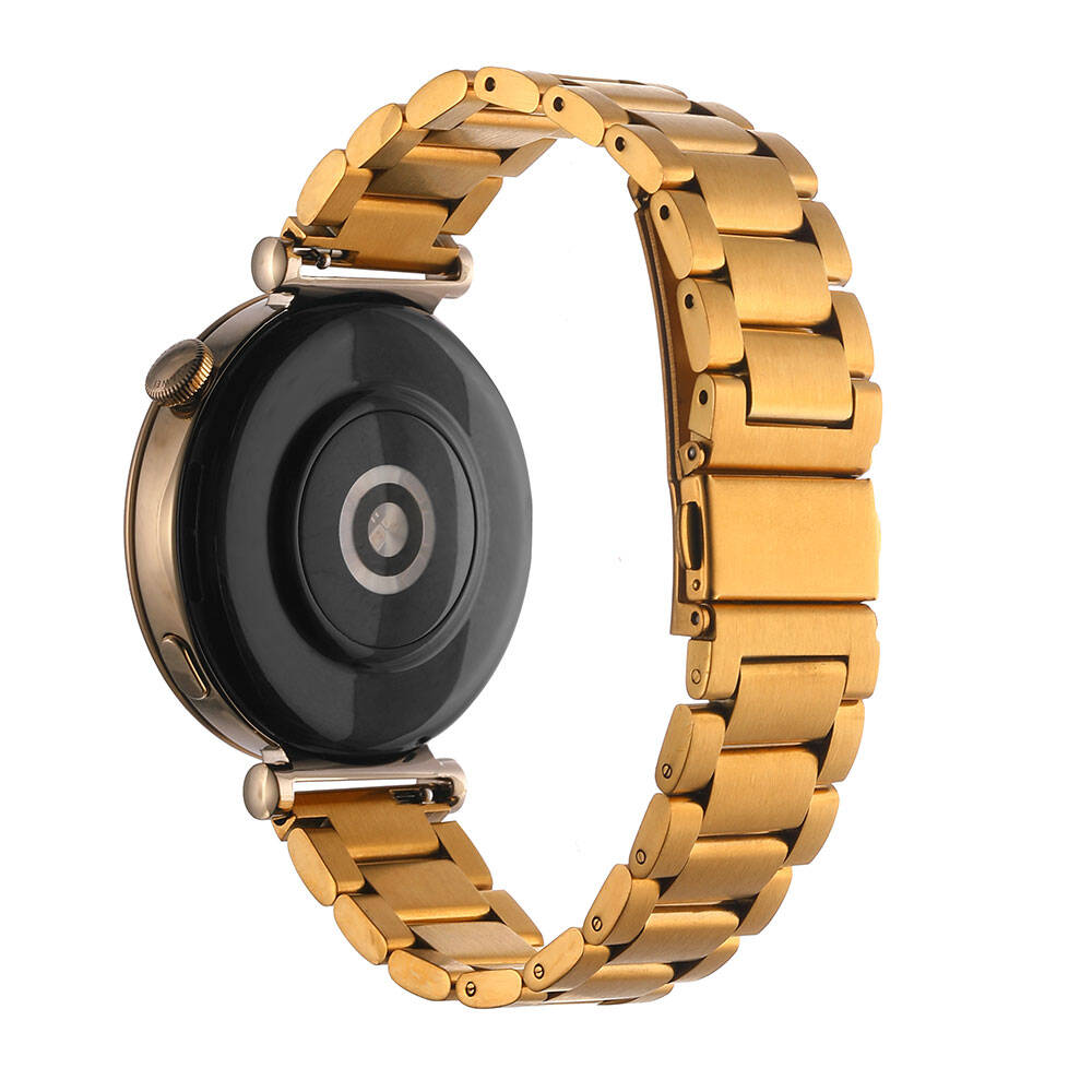 Huawei GT4 41mm Zore KRD-04 18mm Metal Kordon Gold