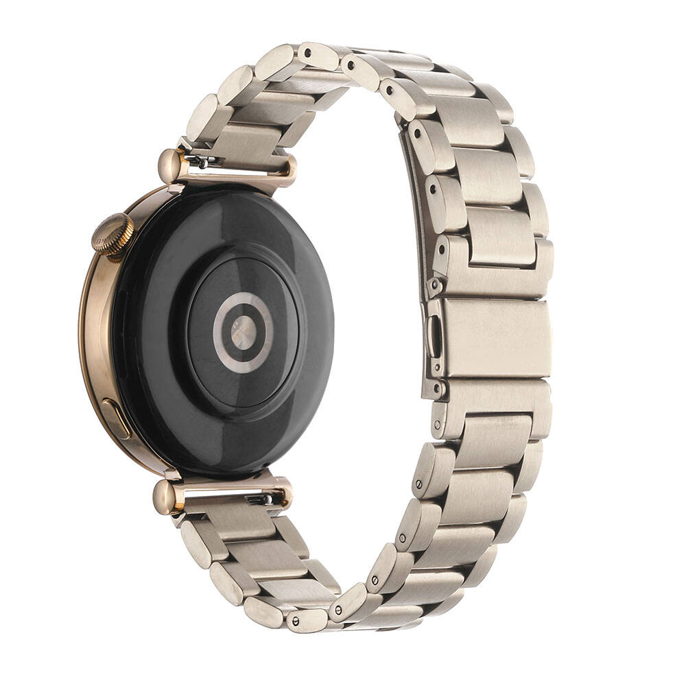 Huawei GT4 41mm Zore KRD-04 18mm Metal Kordon Gold