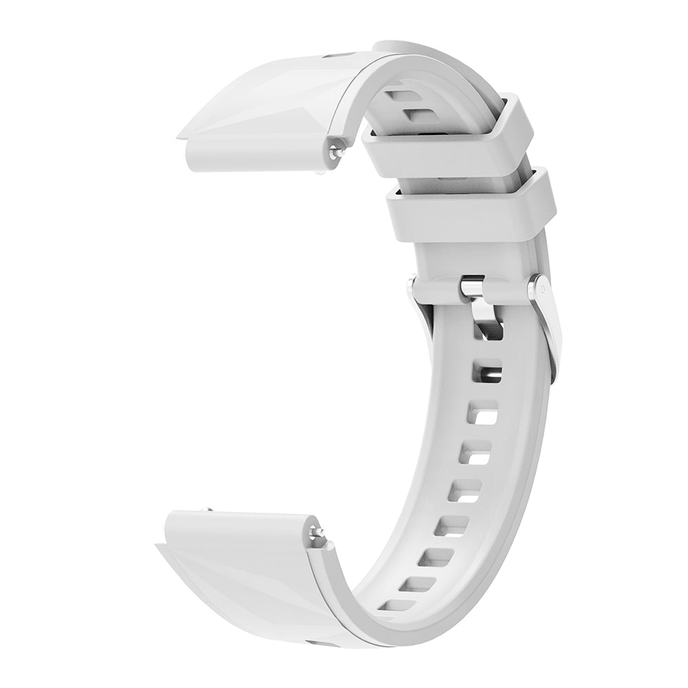 Huawei GT4 41mm Zore KRD-129 18mm Silikon Kordon Strap Kayış Kırmızı