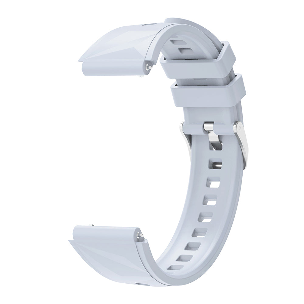 Huawei GT4 41mm Zore KRD-129 18mm Silikon Kordon Strap Kayış Starlight
