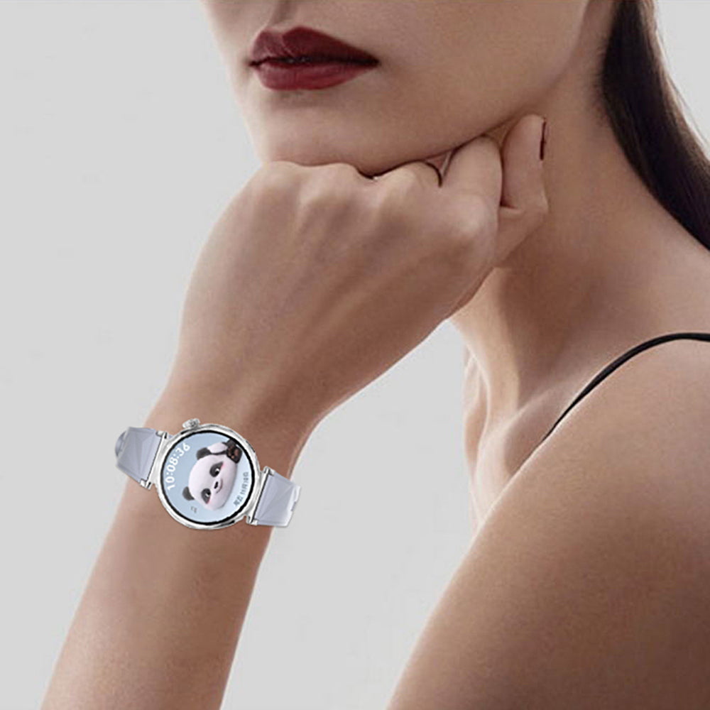 Huawei GT4 41mm Zore KRD-129 18mm Silikon Kordon Strap Kayış Kırmızı