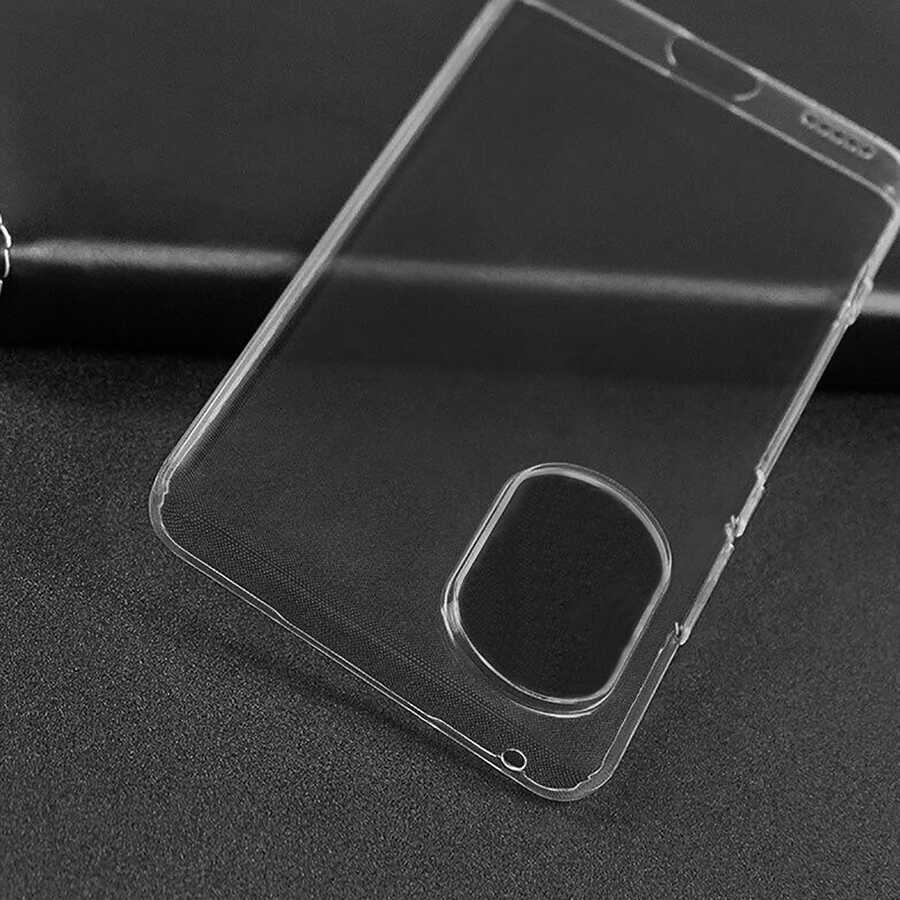 Huawei Honor 50 Kılıf Zore Süper Silikon Kapak Renksiz