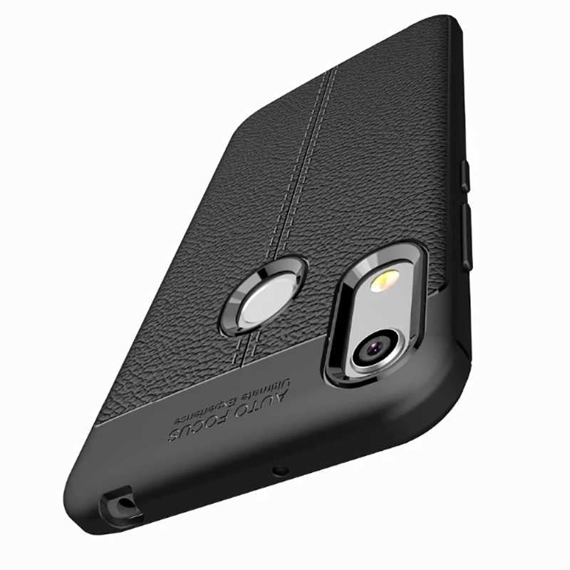 Huawei Honor 8A Kılıf Zore Niss Silikon Kapak Lacivert