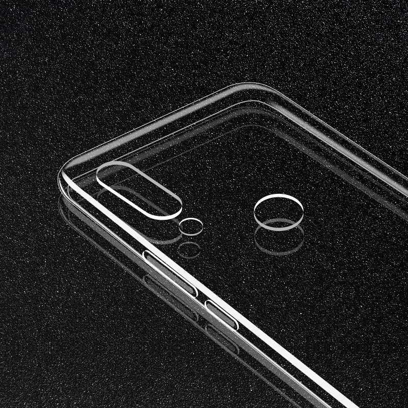 Huawei Honor 8X Kılıf Zore Süper Silikon Kapak Renksiz