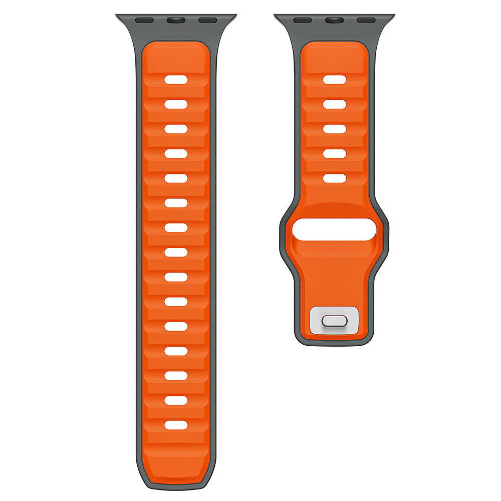 Huawei Honor Magic 2 46mm Zore KRD-135 22mm Silikon Kordon Strap Kayış Açık Mavi-Gri