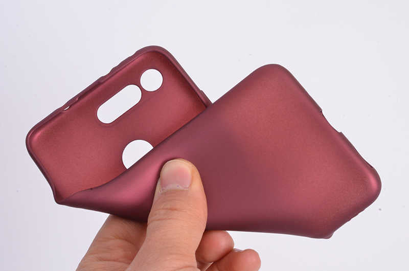 Huawei Honor View 20 Kılıf Zore Premier Silikon Kapak Gold