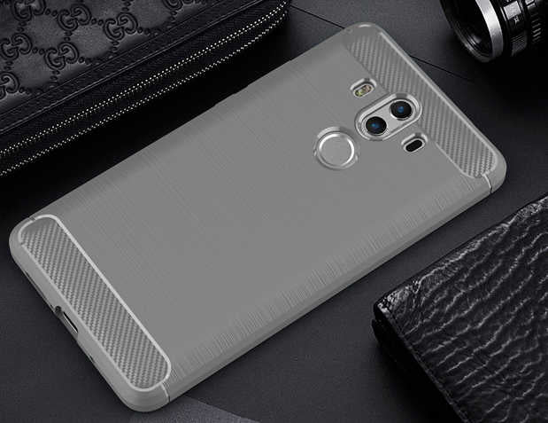 Huawei Mate 10 Pro Kılıf Zore Room Silikon Kapak Gri