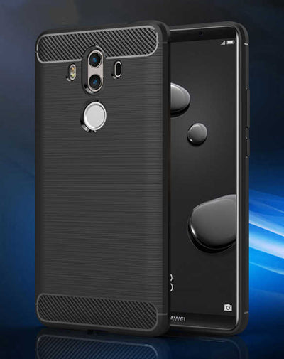 Huawei Mate 10 Pro Kılıf Zore Room Silikon Kapak Siyah