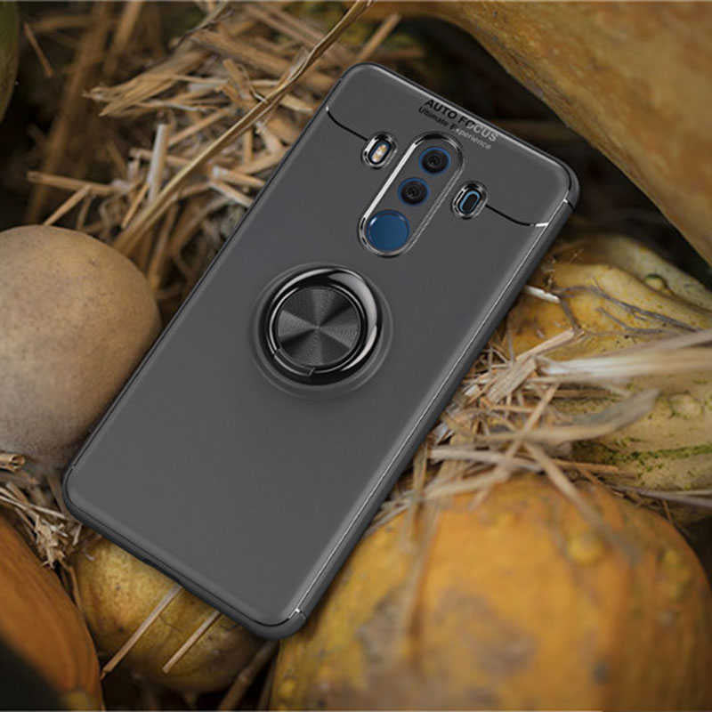 Huawei Mate 10 Pro Kılıf Zore Ravel Silikon Kapak Kırmızı
