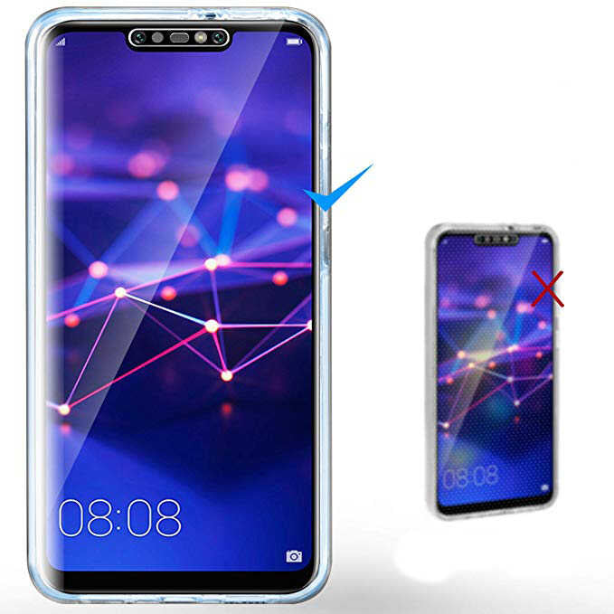 Huawei Mate 20 Lite Kılıf Zore Enjoy Kapak Renksiz