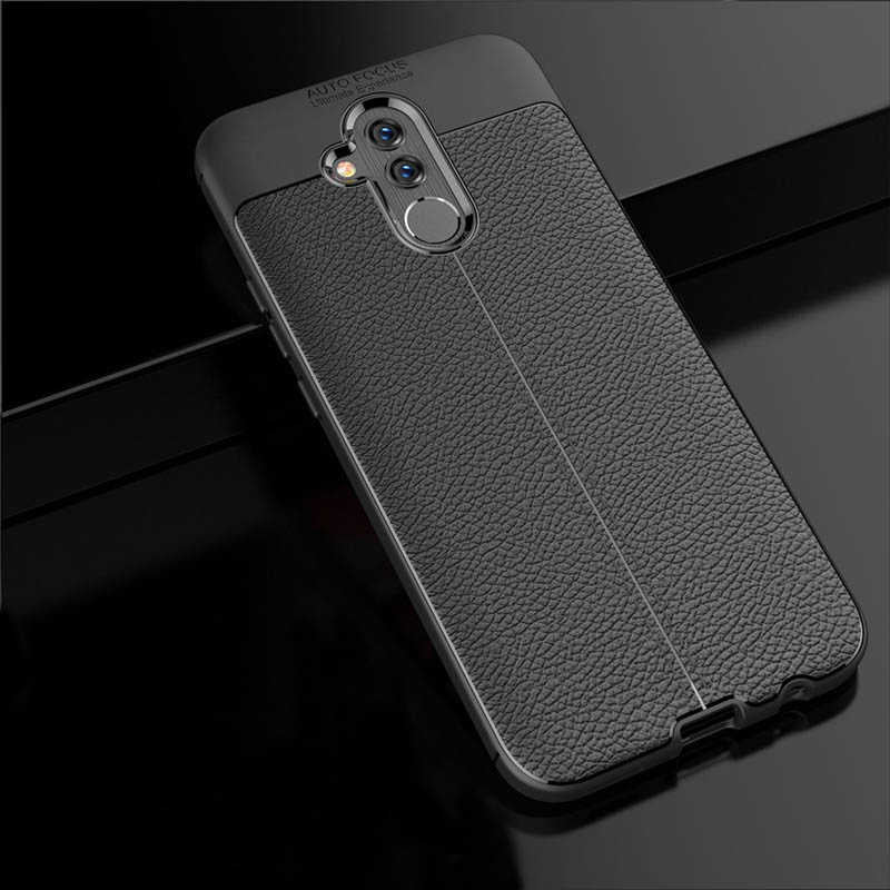 Huawei Mate 20 Lite Kılıf Zore Niss Silikon Kapak Lacivert