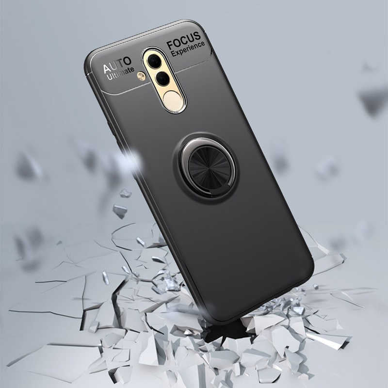 Huawei Mate 20 Lite Kılıf Zore Ravel Silikon Kapak Mavi