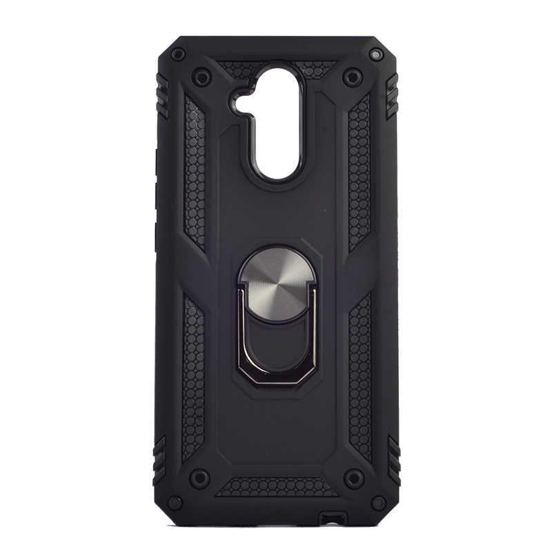 Huawei Mate 20 Lite Kılıf Zore Vega Kapak Siyah
