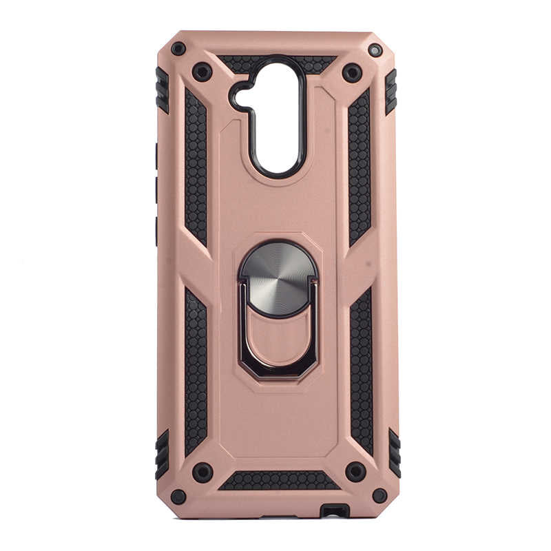 Huawei Mate 20 Lite Kılıf Zore Vega Kapak Rose Gold