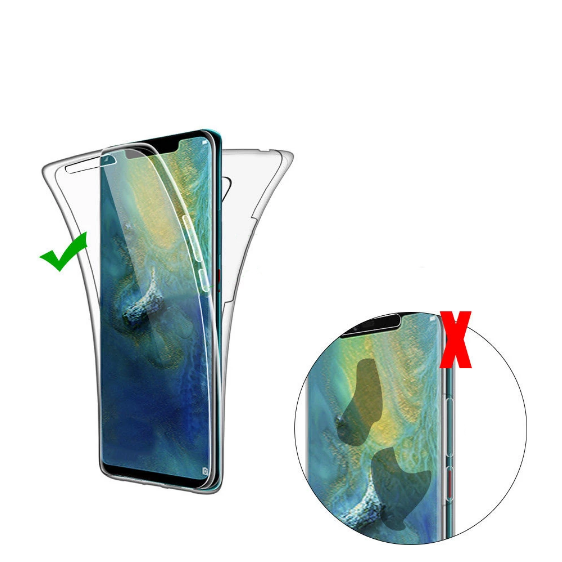 Huawei Mate 20 Pro Kılıf Zore Enjoy Kapak Renksiz
