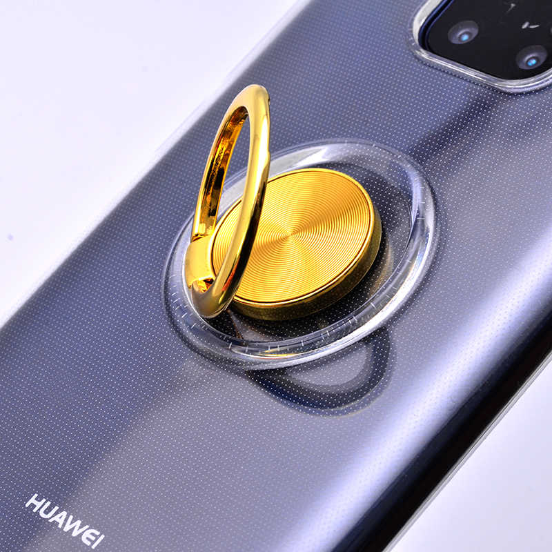 Huawei Mate 20 Pro Kılıf Zore Les Silikon Gri