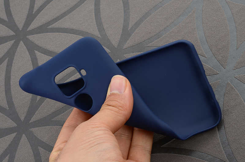 Huawei Mate 30 Lite Kılıf Zore Premier Silikon Kapak Saks Mavi