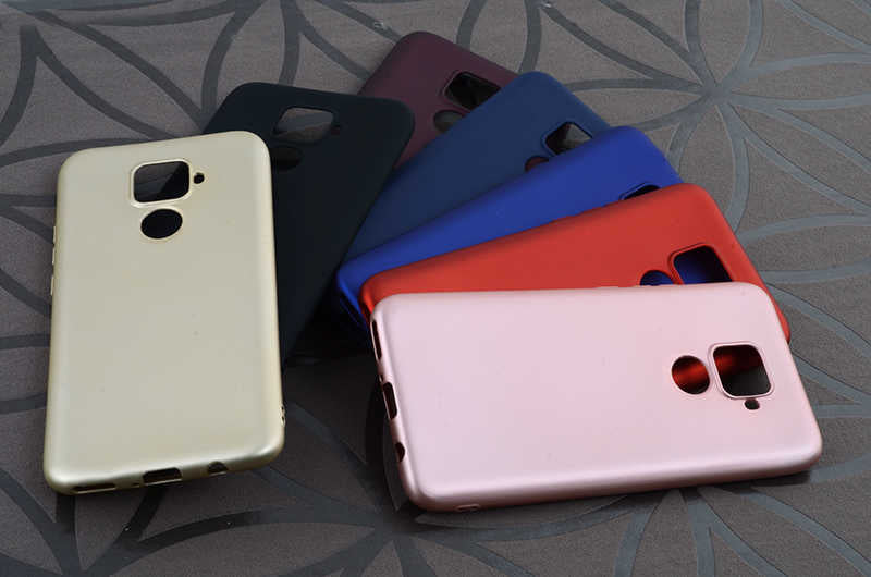 Huawei Mate 30 Lite Kılıf Zore Premier Silikon Kapak Mürdüm
