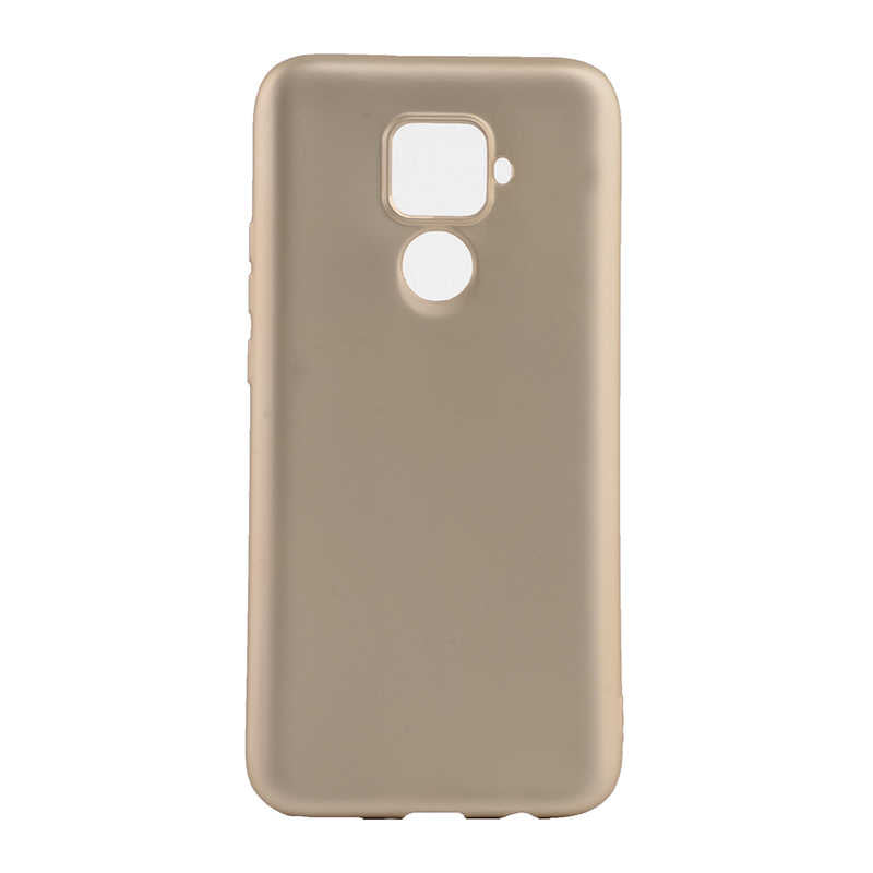 Huawei Mate 30 Lite Kılıf Zore Premier Silikon Kapak Gold
