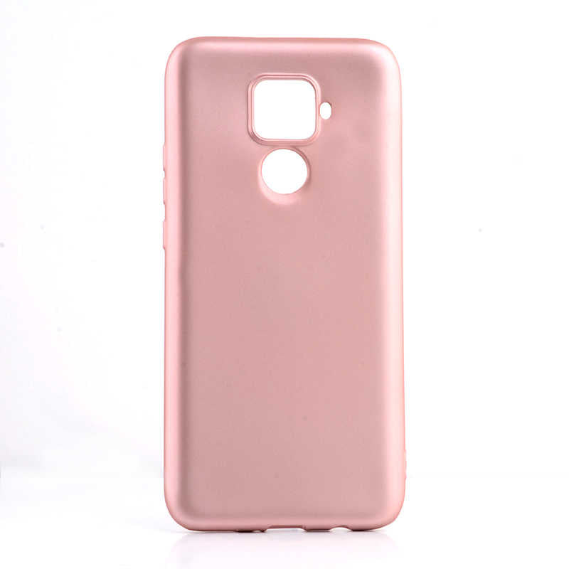 Huawei Mate 30 Lite Kılıf Zore Premier Silikon Kapak Rose Gold