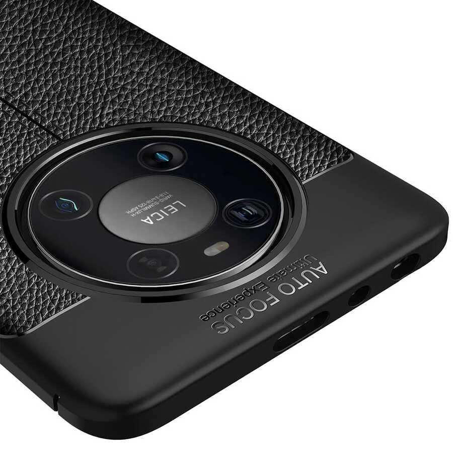 Huawei Mate 40 Pro Kılıf Zore Niss Silikon Kapak Siyah