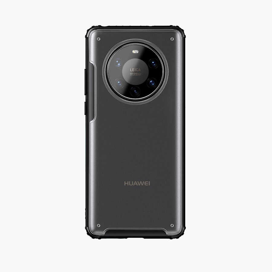 Huawei Mate 40 Pro Kılıf Zore Volks Kapak Siyah