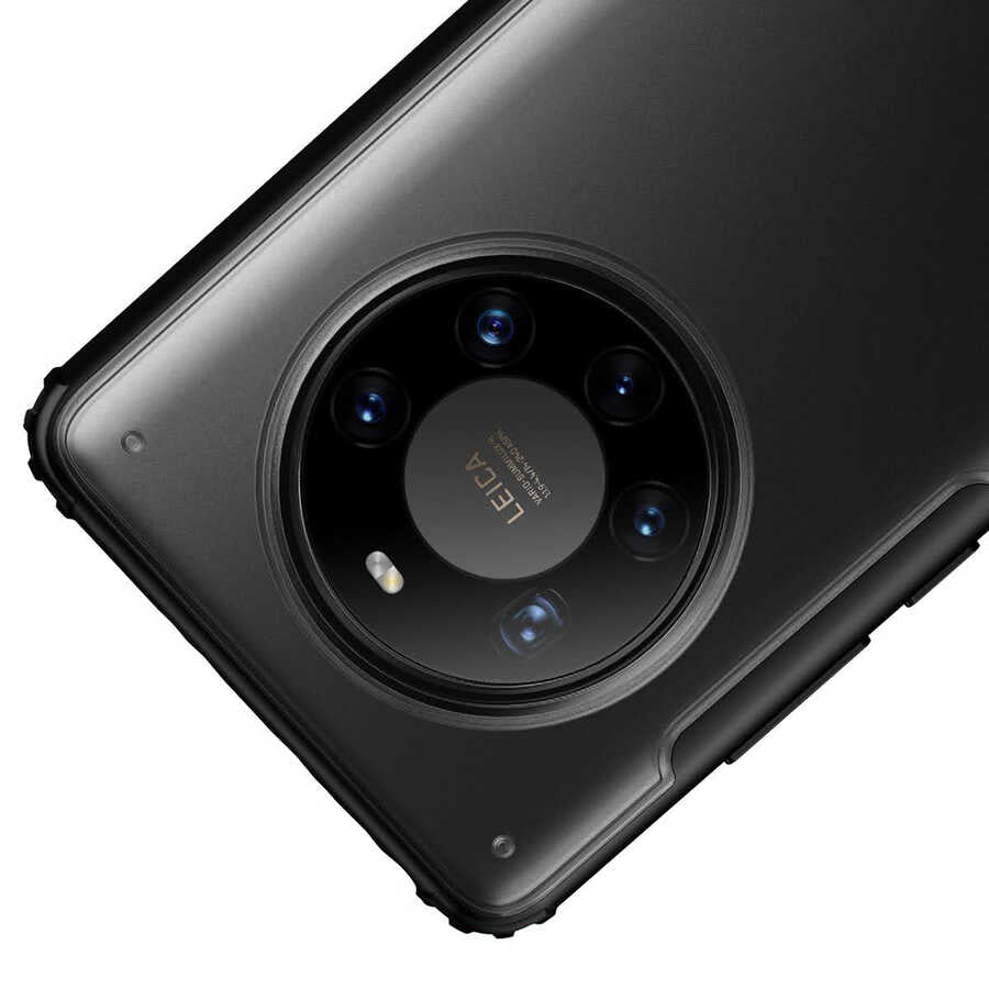 Huawei Mate 40 Pro Kılıf Zore Volks Kapak Siyah