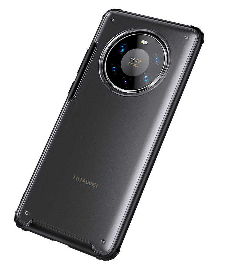 Huawei Mate 40 Pro Kılıf Zore Volks Kapak Siyah
