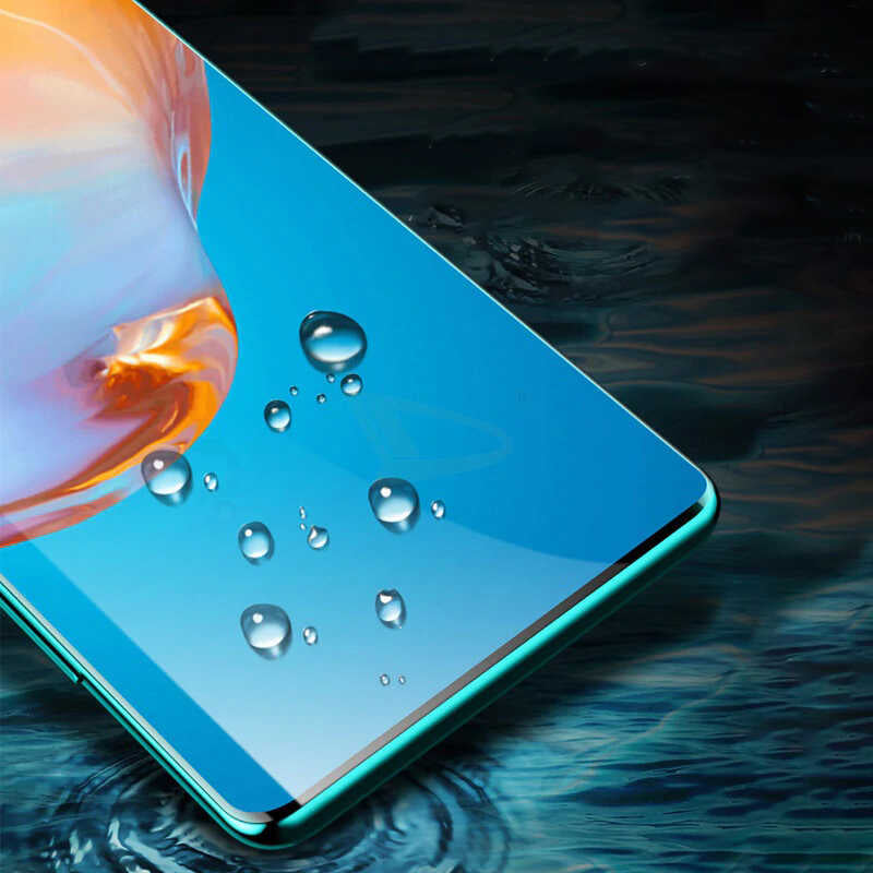Huawei Mate 40 Pro Zore Süper Pet Ekran Koruyucu Jelatin Siyah