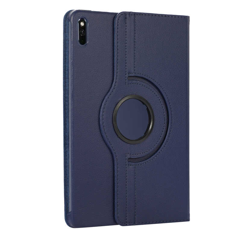 Huawei MatePad 11 (2021) Zore Dönebilen Standlı Kılıf Lacivert